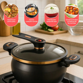 [LLEVATE 2 Y PAGÁ 1] Ollas de Acero Inoxidable Doble Antiexplosión 8 en 1 + Kit de Utensilios | ¡ÚLTIMAS UNIDADES!