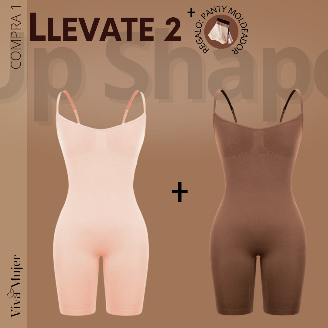[Llevá 2, Pagá 1] Body Moldeador Up Shaper + Regalo Culotte Modelador
