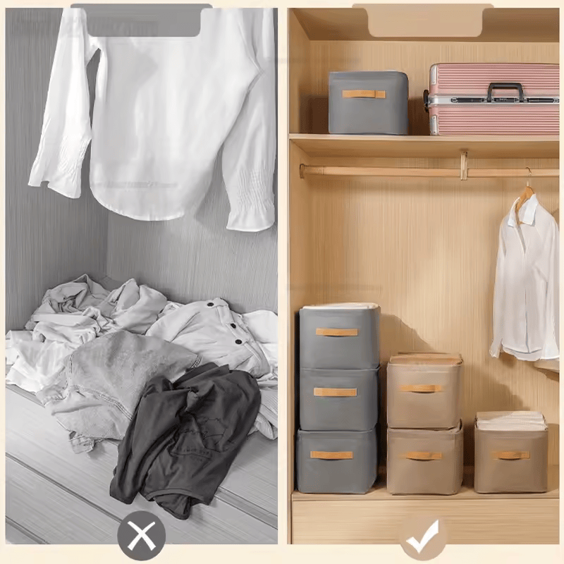 [Llévate 4 y Pagá 2] Organizador de Ropa Plegable + Envío Gratis | ¡SÓLO POR HOY
